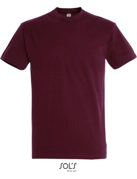 Pánské tričko - Imperial - Burgundy 3XL